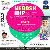 Enroll NEBOSH IDIP in Kerala  Get IMS Internal audit Course FREE